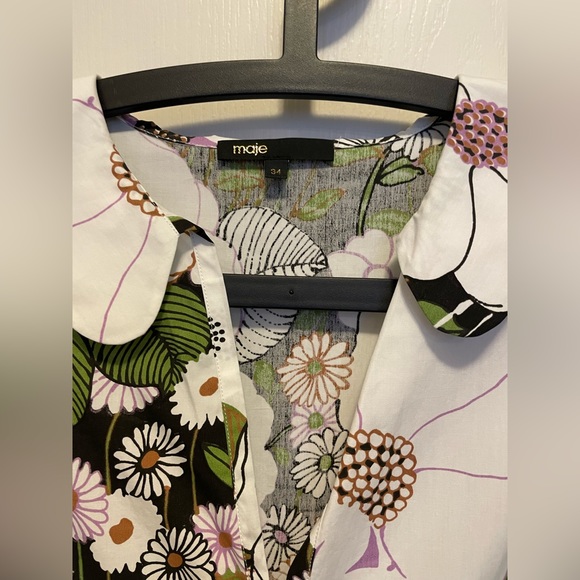 Maje spring/summer floral dress - Picture 3 of 4